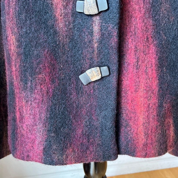 Miriam Carter Felt Wool Jacket Size M/L? Art To Wear Felt Maker - Picture 3 of 16